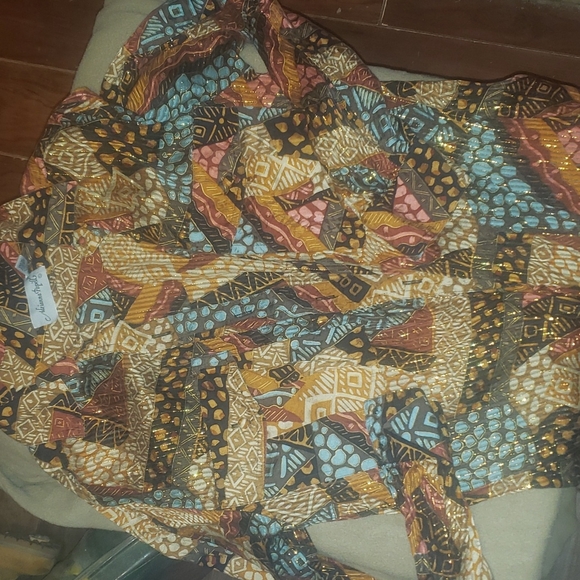 Hippie style silk blouse - Picture 1 of 3